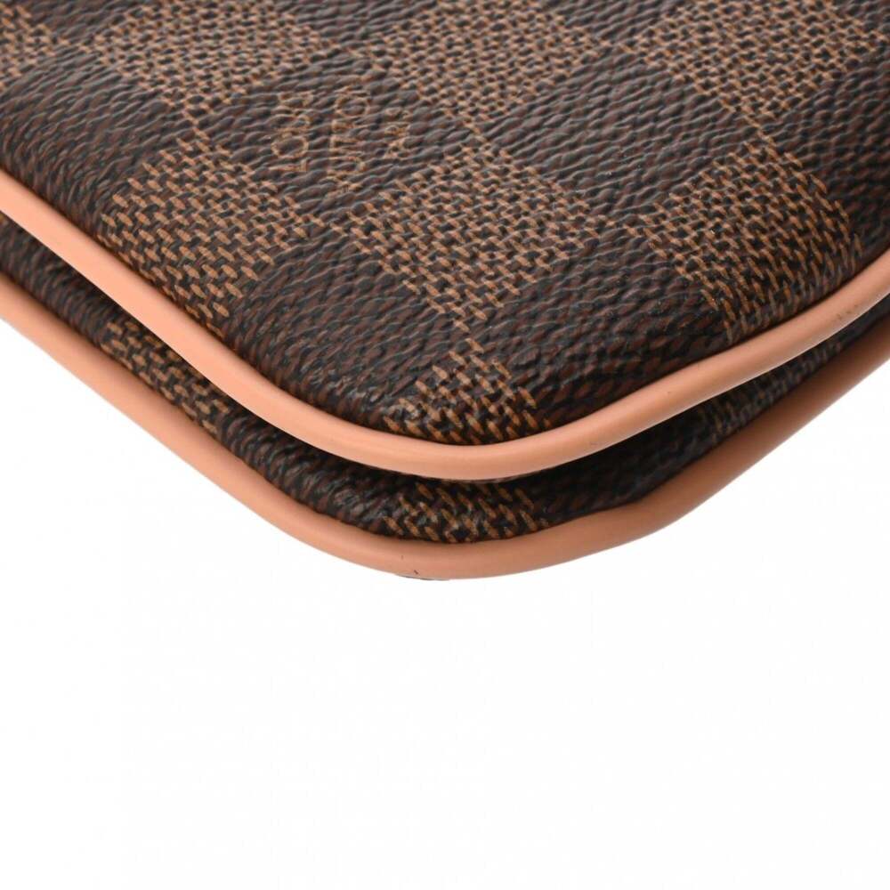 LOUIS VUITTON Authentic Brown Damier Canvas Pochette Shoulder Bag - Picture 9 of 11